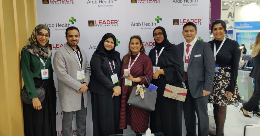 AU CoM team visits Arab Health and meets the new Simulators in town