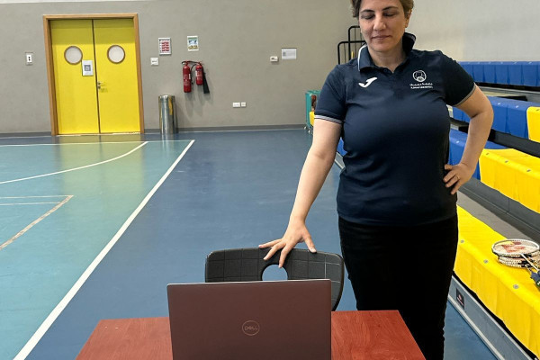 The Athletics Unit at Ajman University's Office of Student Life Organizes Virtual Awareness Workshop for Ajman Youth Council