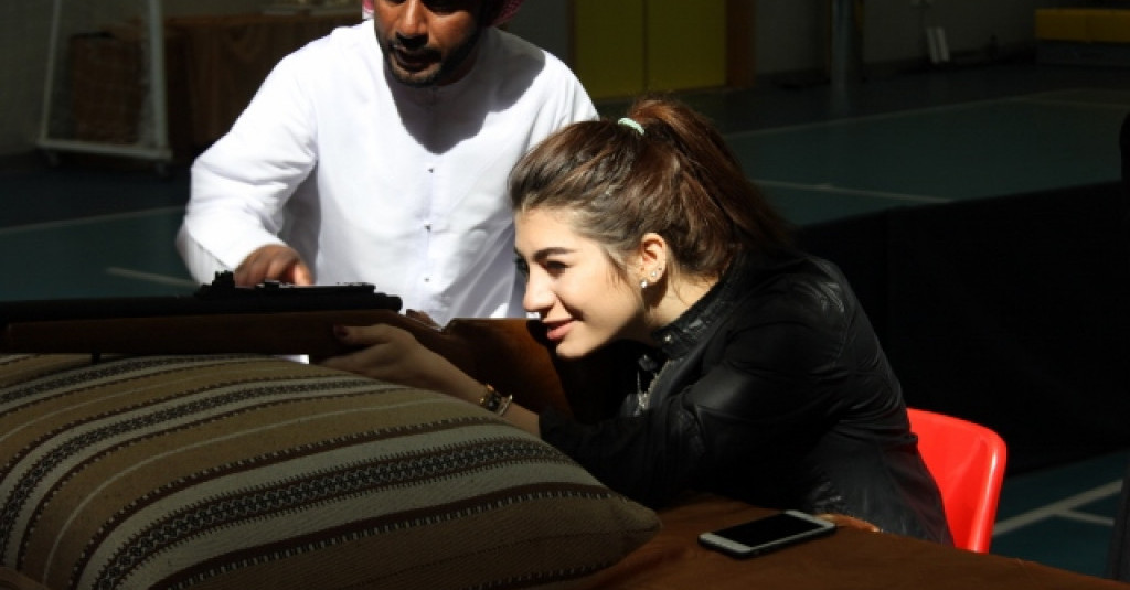 AU Students Trained in Electronic Shooting