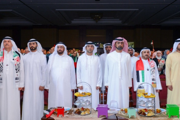 Crown Prince of Ajman Celebrates 45th UAE National Day with Ajman University Family
