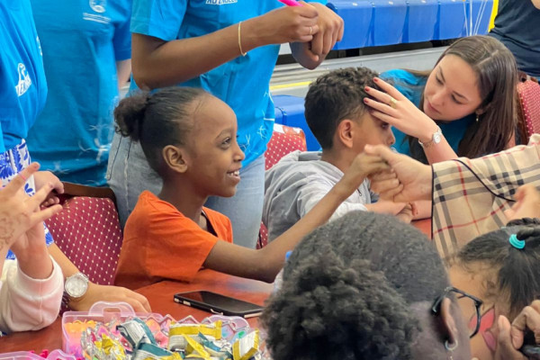 A Day for Orphaned Children at Ajman University