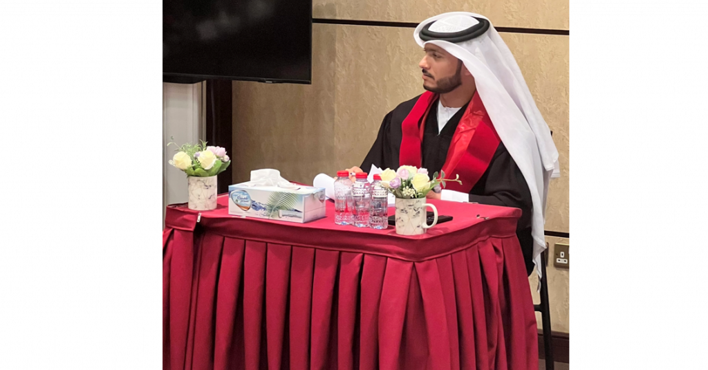 مناقشة رسالة الماجستير للطالب/ محمد أحمد المرزوقي