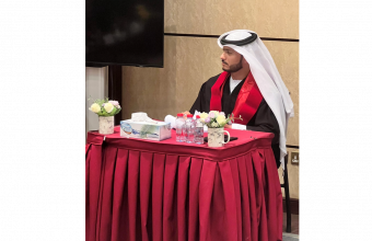 مناقشة رسالة الماجستير للطالب/ محمد أحمد المرزوقي