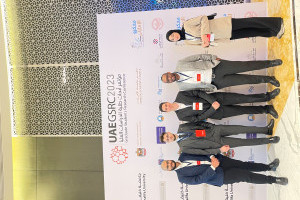 Faculty and Students from the College of Pharmacy and Health Sciences Participated in the 8th UAEGSRC 2023