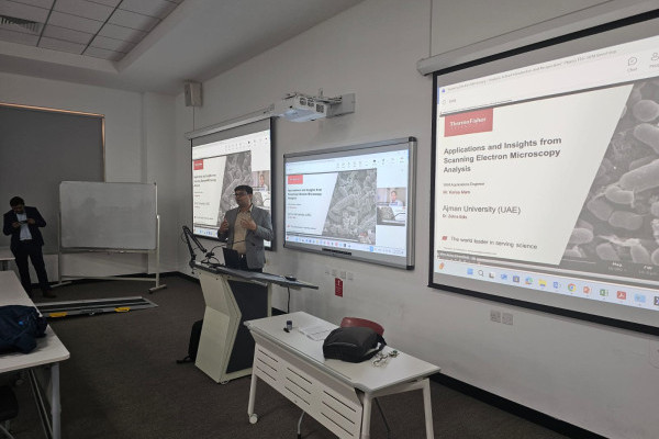 College of Pharmacy and Health Sciences Strengthens Industry Ties with Scanning Electron Microscopy (SEM) Seminar