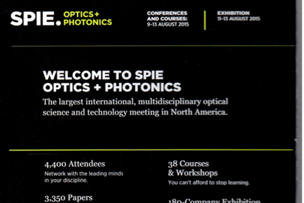 Ajman University- Fujairah Campus participates in the 60th International Conference on Optics and Photonics in San Diego, USA