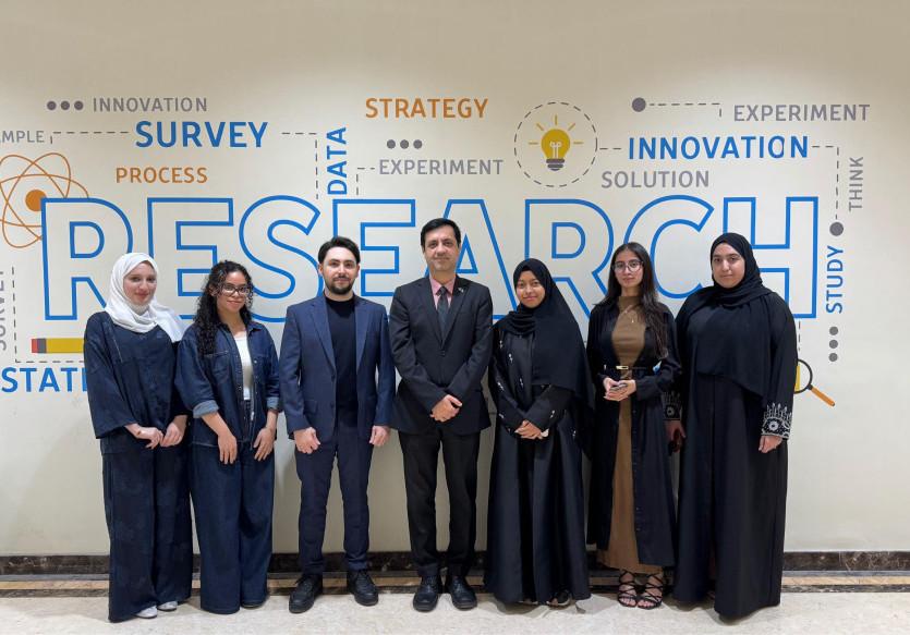 Biomedical Engineering Students Earn Best Poster Award at Zayed University’s International Student Research Competition 2026