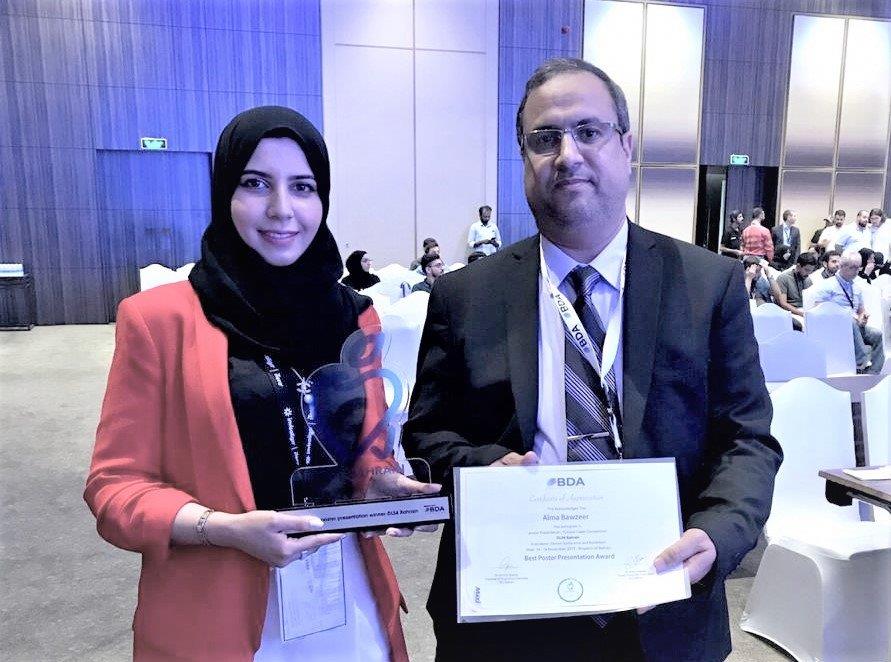 AU Student Earns Tops Spot at Bahrain International Dental Conference