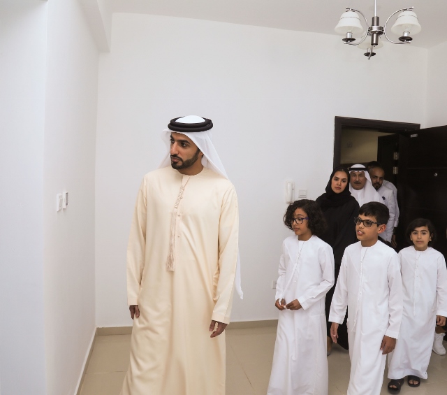 Sheikh Rashid bin Humaid Al Nuaimi, officially inaugurates the “Ajman University Building